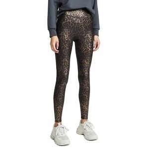 Spanx Faux Leather Leopard Leggings in Leopard Shine Size Small
